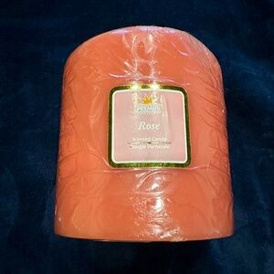 PREMIER 3 WICK SOLID SCENTED CANDLE ROSE